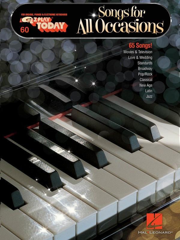 Songs for All Occasions-Piano & Keyboard-Hal Leonard-Engadine Music