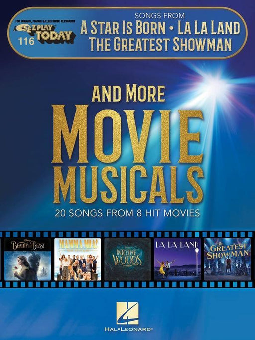 Songs from A Star Is Born, La La Land, The Greatest Showman, E-Z Play Today Volume 116-Piano & Keyboard-Hal Leonard-Engadine Music