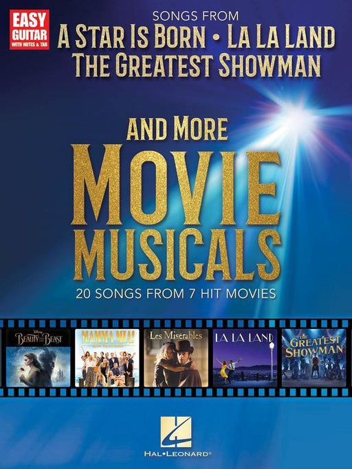 Songs from A Star Is Born, La La Land, The Greatest Showman - Easy Guitar-Guitar & Folk-Hal Leonard-Engadine Music