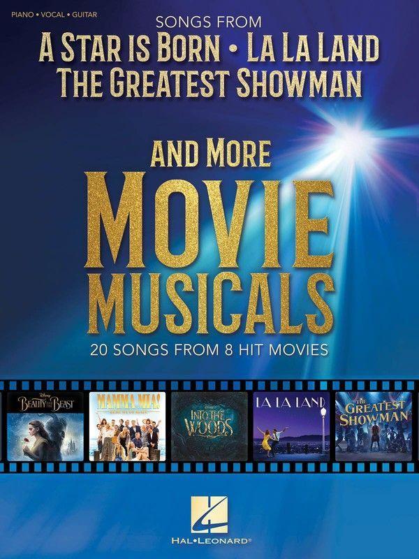 Songs from A Star Is Born, La La Land, The Greatest Showman - Piano, Vocal & Guitar-Piano Vocal & Guitar-Hal Leonard-Engadine Music