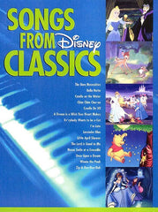 Songs from Disney Classics-Piano & Keyboard-Hal Leonard-Engadine Music