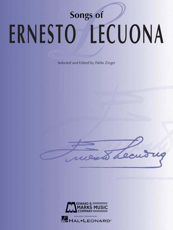 Songs of Ernesto Lecuona-Vocal-Hal Leonard-Engadine Music