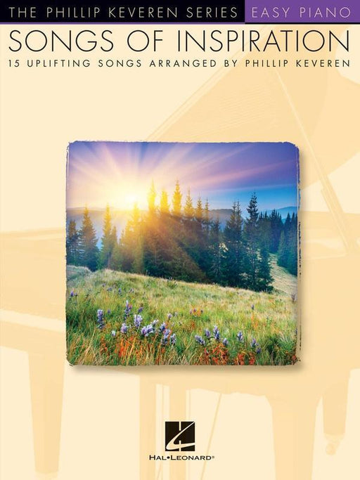 Songs of Inspiration, Easy Piano-Piano & Keyboard-Hal Leonard-Engadine Music