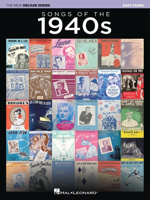 Songs of the 1940s, Easy Piano-Piano & Keyboard-Hal Leonard-Engadine Music