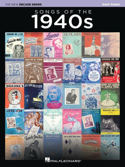 Songs of the 1940s, Easy Piano-Piano & Keyboard-Hal Leonard-Engadine Music