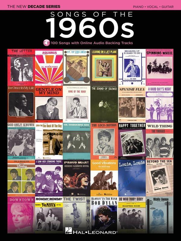 Songs of the 1960s - Piano, Vocal & Guitar-Piano Vocal & Guitar-Hal Leonard-Engadine Music