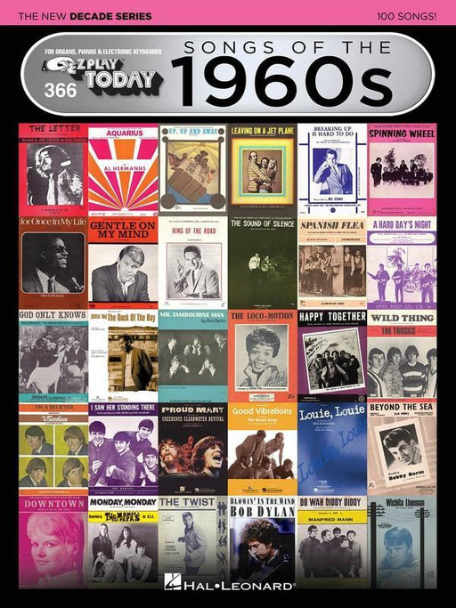 Songs of the 1960s - The New Decade Series-Piano & Keyboard-Hal Leonard-Engadine Music