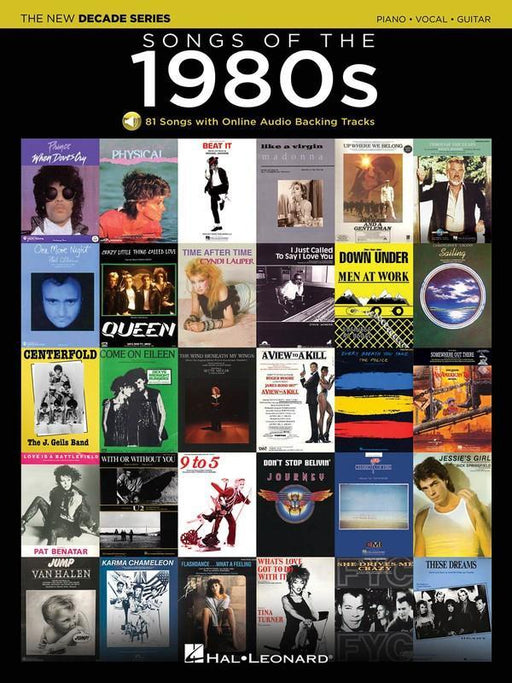 Songs of the 1980s - Piano, Vocal & Guitar-Piano Vocal & Guitar-Hal Leonard-Engadine Music