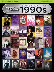 Songs of the 1990s - The New Decade Series E-Z Play, Piano-Piano & Keyboard-Hal Leonard-Engadine Music