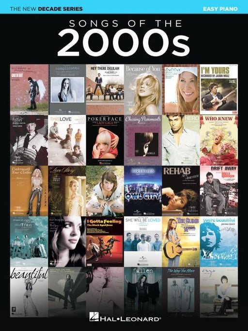 Songs of the 2000s, Easy Piano-Piano & Keyboard-Hal Leonard-Engadine Music
