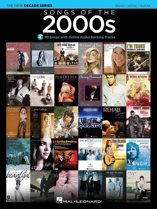 Songs of the 2000s - Piano, Vocal & Guitar-Piano Vocal & Guitar-Hal Leonard-Engadine Music
