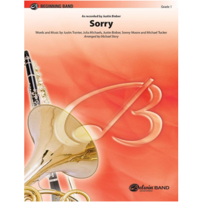 Sorry, Bieber Arr. Michael Story Concert Band Chart Grade 1-Concert Band Chart-Alfred-Engadine Music