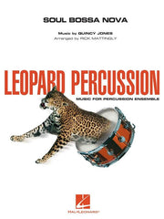 Soul Bossa Nova Arr. Rick Mattingly Percussion Ensemble Grade 3-Percussion-Hal Leonard-Engadine Music