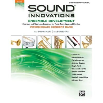 Sound Innovations for Concert Band Ensemble Development for Intermediate Concert Band - Baritone BC-Ensemble-Alfred-Engadine Music