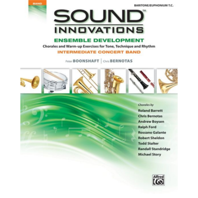 Sound Innovations for Concert Band Ensemble Development for Intermediate Concert Band - Baritone TC-Ensemble-Alfred-Engadine Music