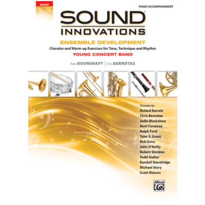 Sound Innovations for Ensemble Development for Young Concert Band - Piano Accompaniment-Ensemble-Alfred-Engadine Music