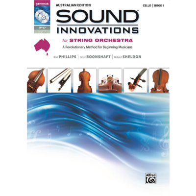Sound Innovations for String Orchestra Australian Version Book 1 - Cello-String Orchestra-Alfred-Engadine Music