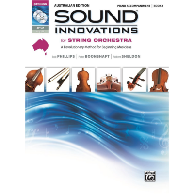 Sound Innovations for String Orchestra Australian Version Book 1 - Piano Accompaniment-String Orchestra-Alfred-Engadine Music