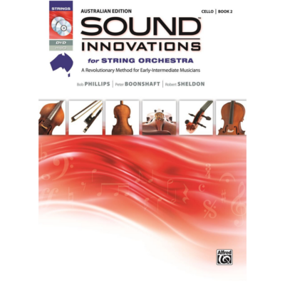 Sound Innovations for String Orchestra Australian Version Book 2 - Cello-String Orchestra-Alfred-Engadine Music