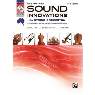 Sound Innovations for String Orchestra Australian Version Book 2 - Violin-String Orchestra-Alfred-Engadine Music