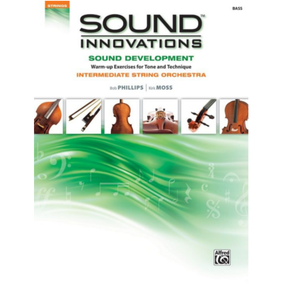 Sound Innovations for String Orchestra Sound Development (Intermediate) - Bass-String Orchestra-Alfred-Engadine Music