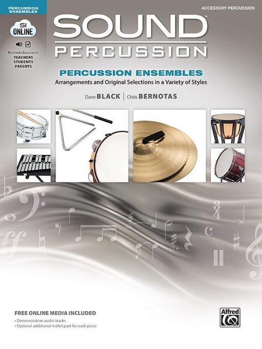 Sound Percussion Ensembles - Accessory Percussion Book & Online Media