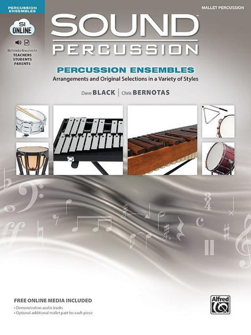 Sound Percussion Ensembles - Mallet Percussion Book & Online Media