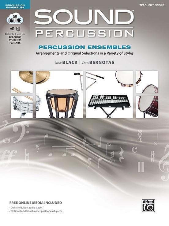 Sound Percussion Ensembles - Teacher's Score & Online Media