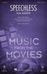 Speechless from Aladdin, Arr. Jacob Narverud SATB Choral