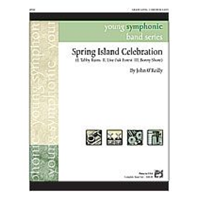 Spring Island Celebration, John O'Reilly Concert Band Chart Grade 2-Concert Band Chart-Alfred-Engadine Music