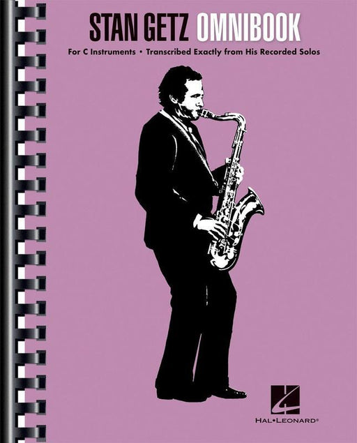 Stan Getz - Omnibook, C Instruments-Jazz-Hal Leonard-Engadine Music