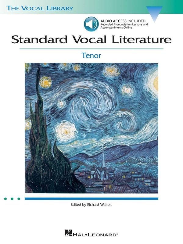 Standard Vocal Literature - An Introduction to Repertoire, Tenor-Vocal-Hal Leonard-Engadine Music