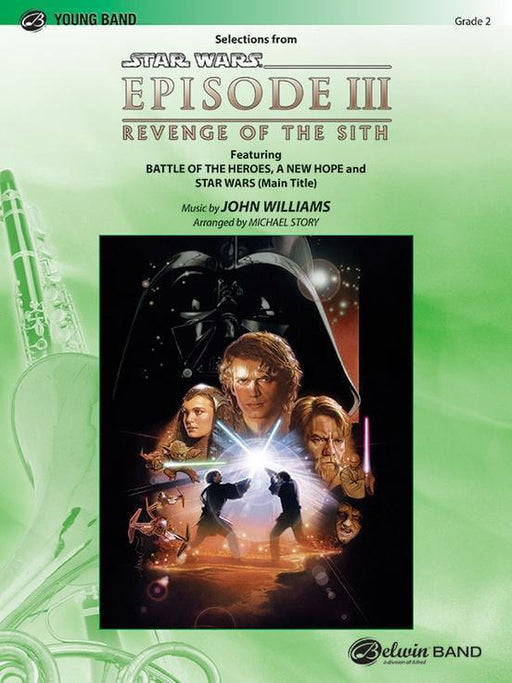 Star Wars: Episode III Revenge of the Sith, Arr. Michael Story Concert Band Grade 3-Concert Band-Alfred-Engadine Music
