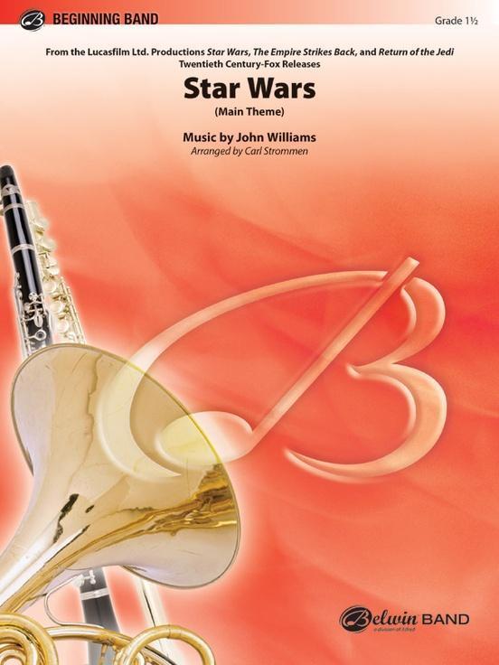 Star Wars Main Theme, Arr. Carl Strommen Concert Band Grade 1-Concert Band-Alfred-Engadine Music