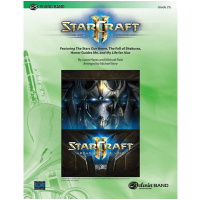 Starcraft II: Legacy of the Void Arr. Michael Story Concert Band Chart Grade 2.5-Concert Band Chart-Alfred-Engadine Music