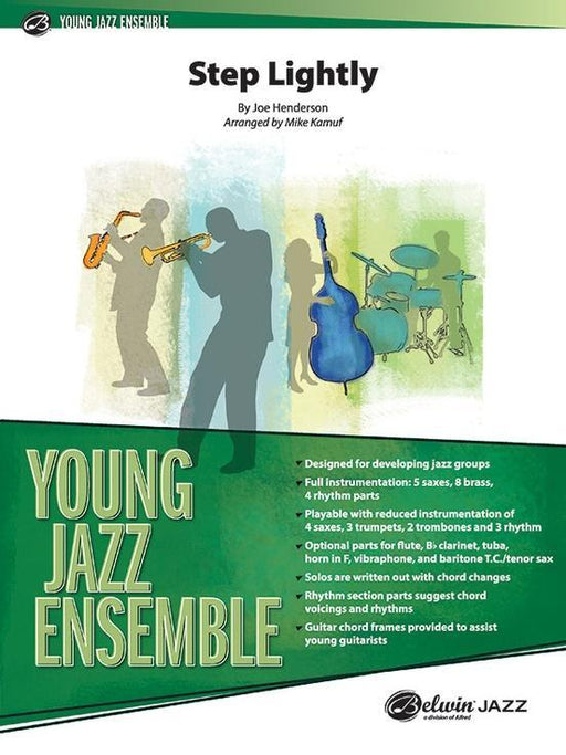 Step Lightly, Arr. Mike Kamuf Stage Band Grade 2-stage band-Alfred-Engadine Music