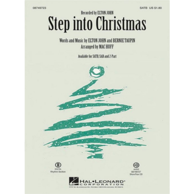 Step into Christmas Elton John Arr. Mac Huff Choral-Choral-Hal Leonard-Engadine Music