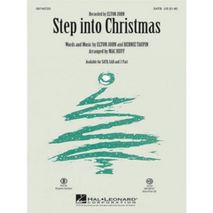 Step into Christmas Elton John Arr. Mac Huff Choral Showtrax CD-Choral-Hal Leonard-Engadine Music