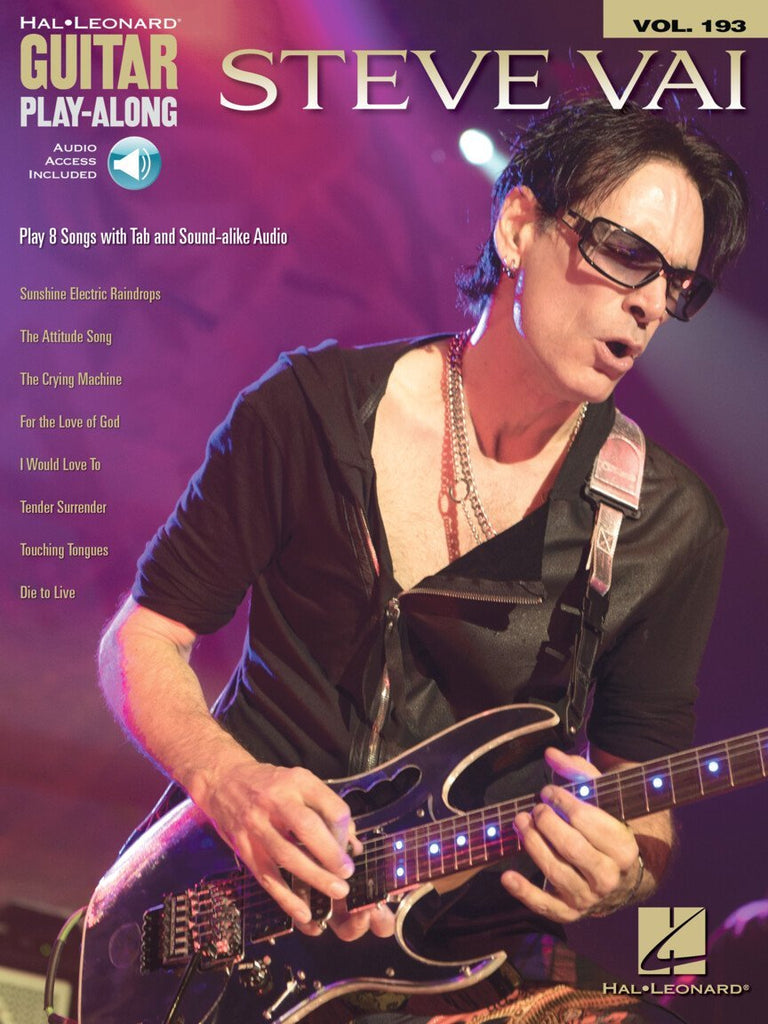 Steve Vai, Guitar Play-Along Volume 193-Guitar & Folk-Hal Leonard-Engadine Music
