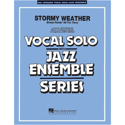Stormy Weather Arr. Jerry Nowak Stage Band Chart Grade 3-Stage Band chart-Hal Leonard-Engadine Music
