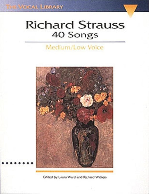 Strauss - 40 Songs, Medium/Low Voice-Vocal-Hal Leonard-Engadine Music