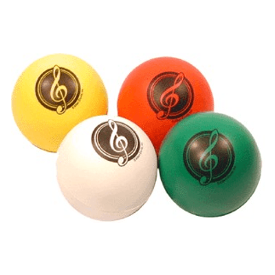 Stress Ball G Clef Assorted Colours-Giftware Accessories-Engadine Music-Engadine Music