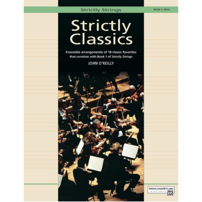 Strictly Classics, Book 1 - Double Bass-Strings-Alfred-Engadine Music