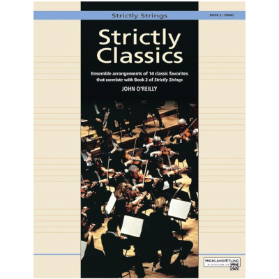 Strictly Classics, Book 2 - Piano Accompaniment-Strings-Alfred-Engadine Music