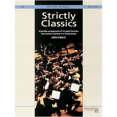 Strictly Classics, Book 2 - Violin-Strings-Alfred-Engadine Music