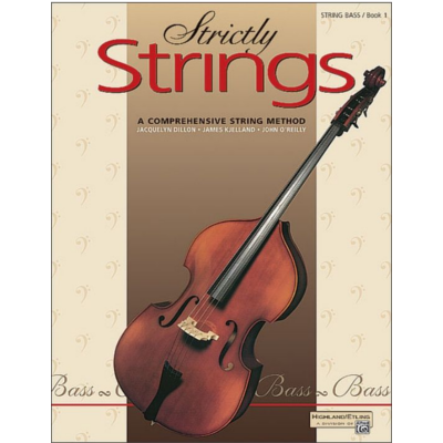 Strictly Strings, Book 1 - Double Bass-Strings-Alfred-Engadine Music