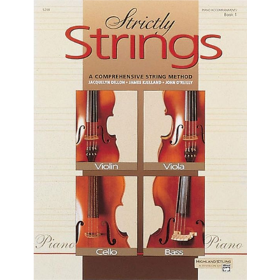 Strictly Strings, Book 1 - Piano Accompaniment-Strings-Alfred-Engadine Music