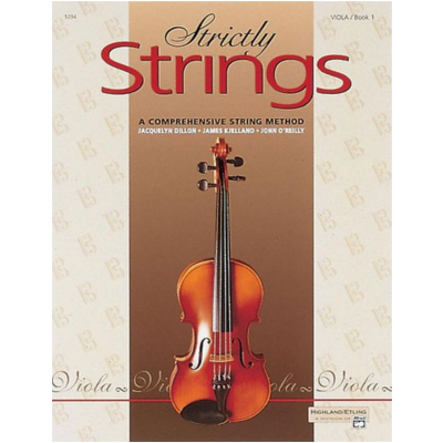Strictly Strings, Book 1 - Viola-Strings-Alfred-Engadine Music