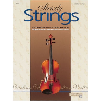 Strictly Strings Book 2 - Violin-Strings-Alfred-Engadine Music