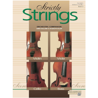 Strictly Strings, Book 3 - Conductor-Strings-Alfred-Engadine Music